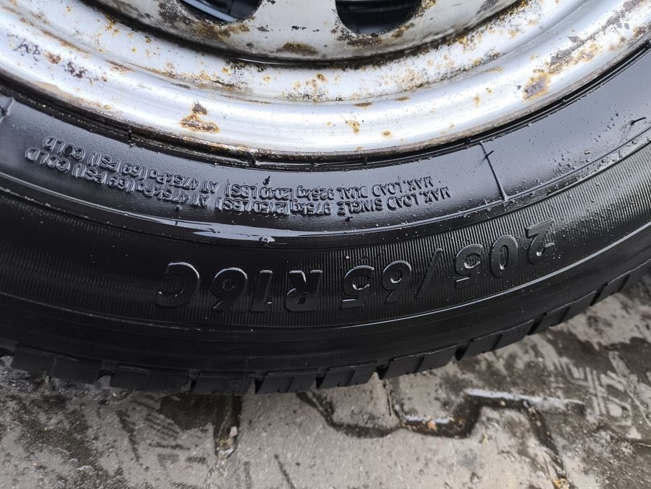 Koła felgi opony Vito movano master trafic vivaro 205/65/16C 2022r st