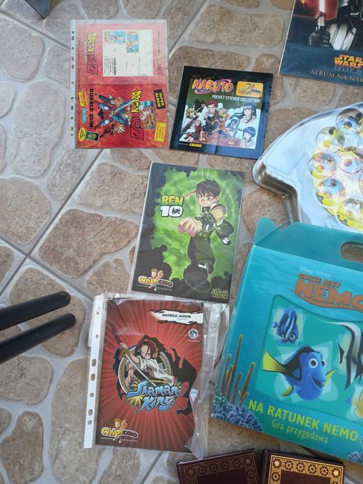 Albumy na naklejki chipicao,chio,dragon ball,Magiczne sztuczki,arena