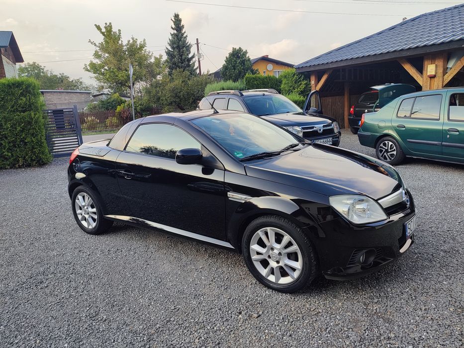 Opel Tigra Cabrio. Twardy dach całoroczny.Klimatyzacja.Ładny. Zamiana