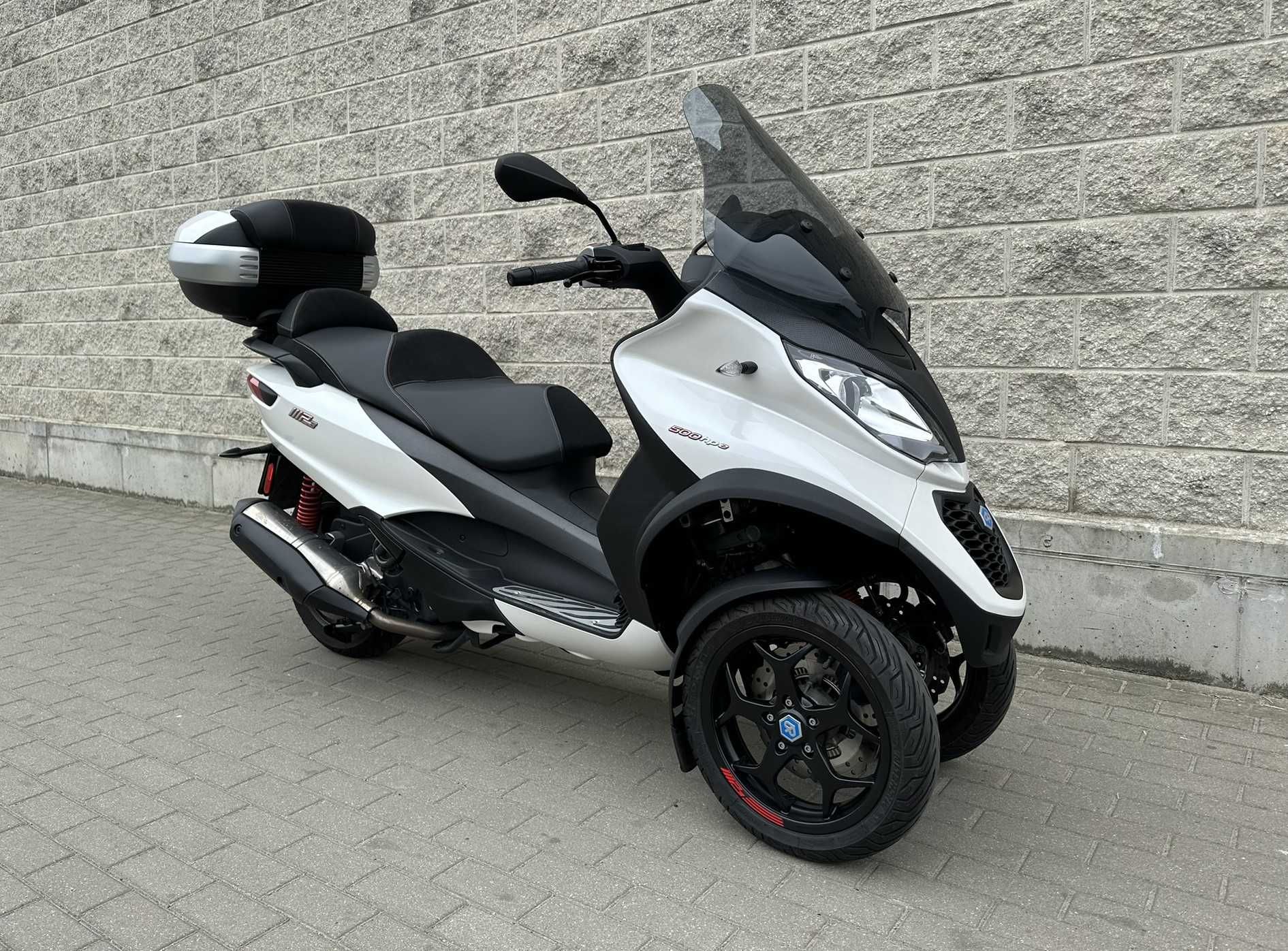 Piaggio MP3 500 ADVANCED 2021r. bieg wsteczny 3600 km !!! kufer