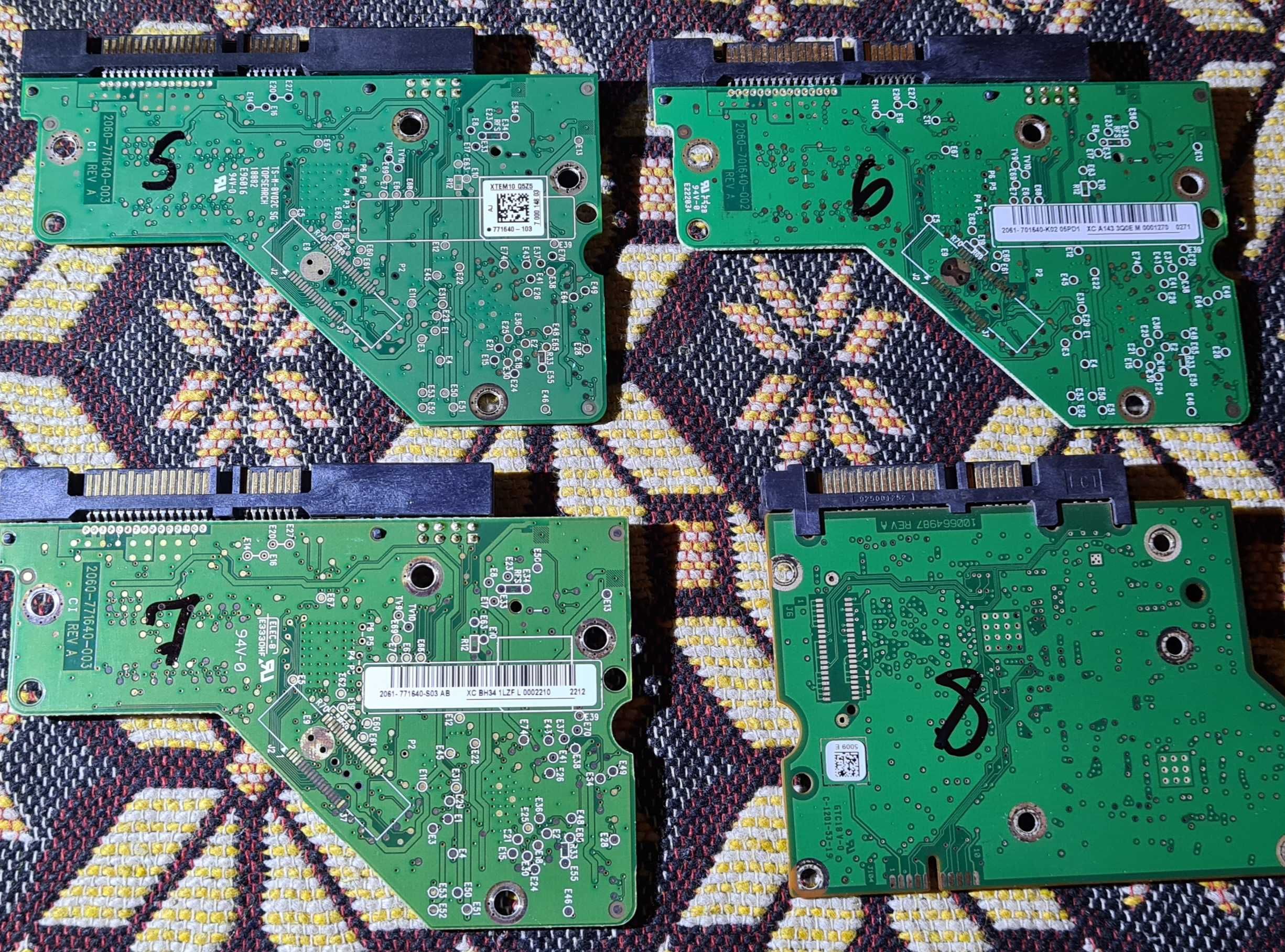 Платы с HDD 3.5 (WD, Seagate)