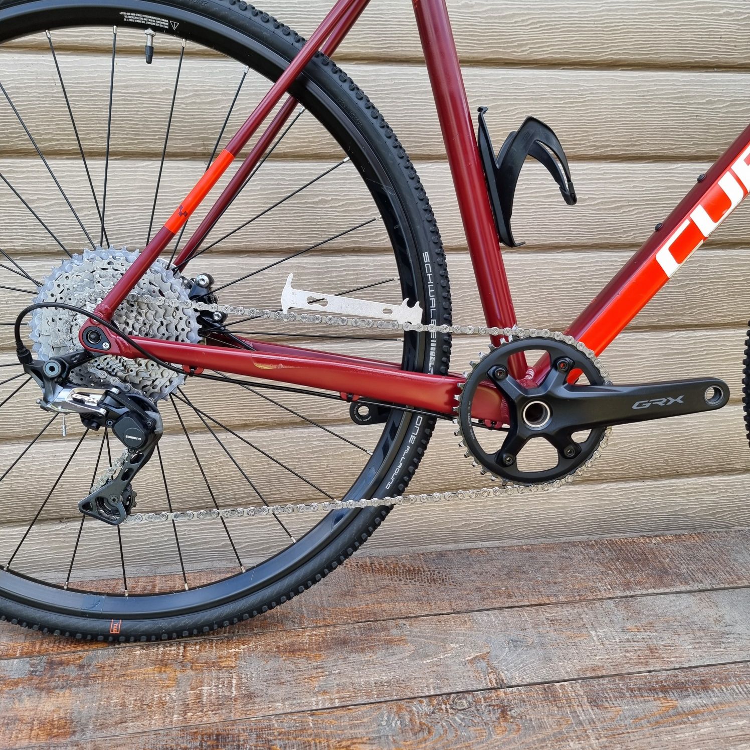 Вилка CARBON Shimano GRX 1X11 Проми Disc Гідра 
28 CUBE CROSS RACE SL