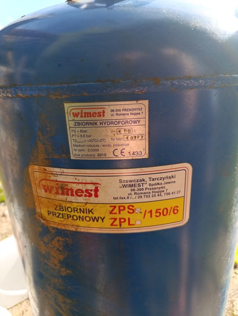 Hydrofor - boiler