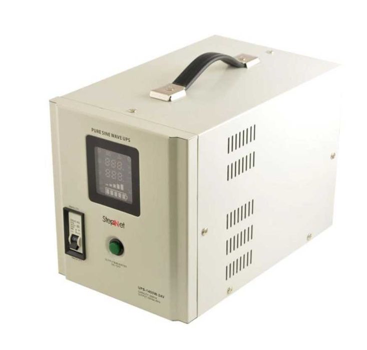 ДБЖ з чистою синусоїдою Step4Net UPS-1400W-24V під зовнішній акум 24В