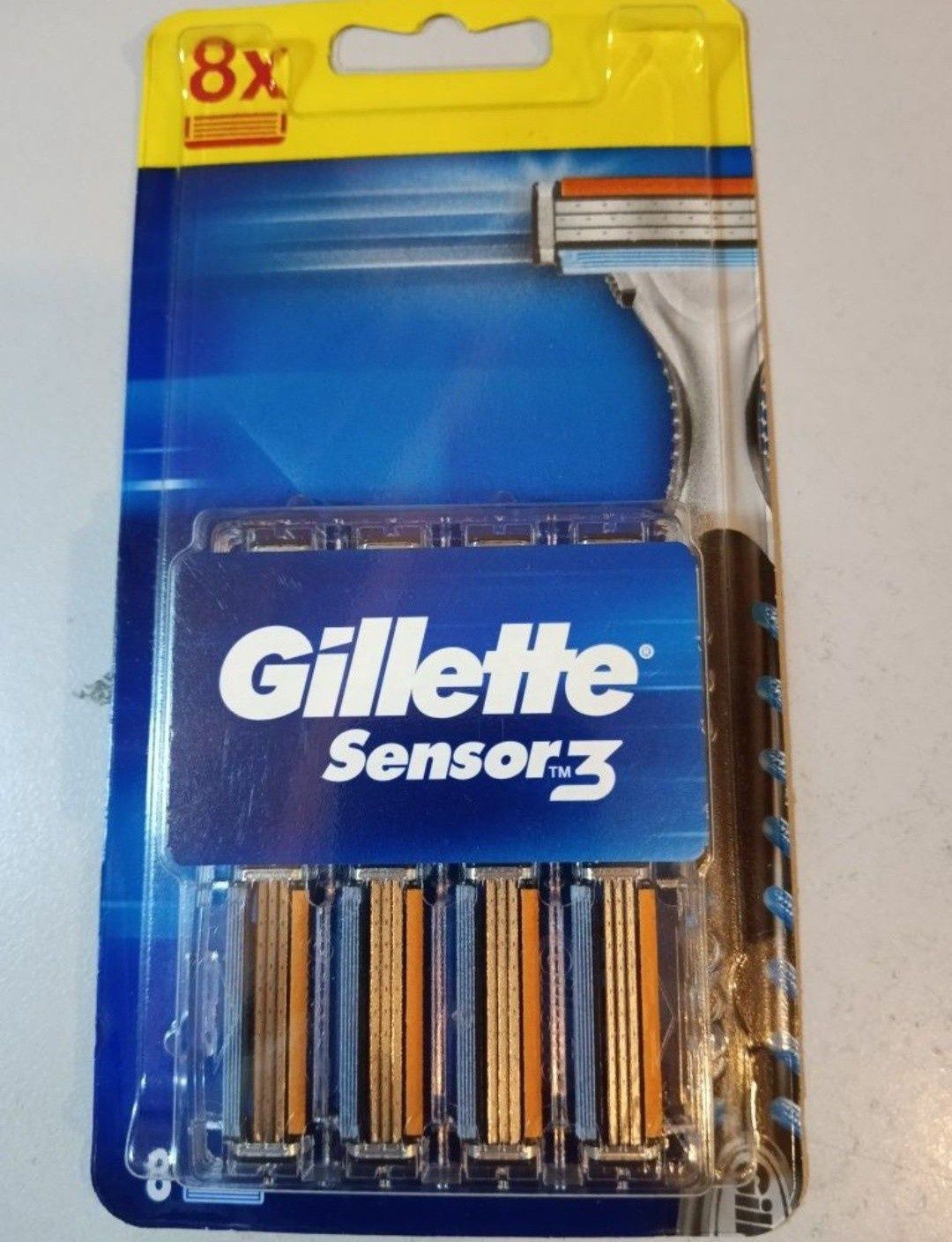 Gillette sensor 3 8 szt. I Mach 3 4 szt.