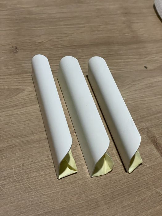 Uchwyty Billsbro białe 120mm 3szt.