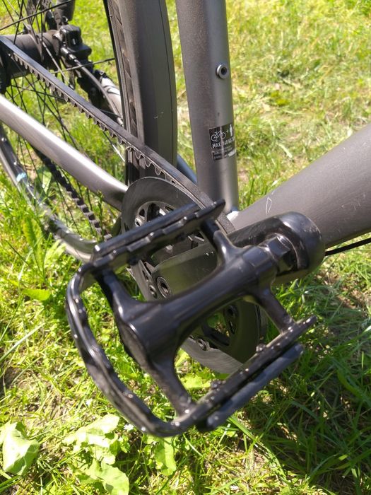 Rower męski Ghost Urban Square Automatix Pasek carbon