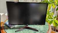 Monitor 27 cali IPS LG 27MP59G-P FHD 1ms stan idealny, jasna matryca