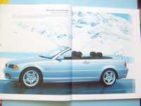 BMW 3 E46 Cabrio 2001 *prospekt 58 stron / WYPRZEDAŻ RABATY