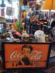 Placa Decorativa em Madeira " Betty Boop "
