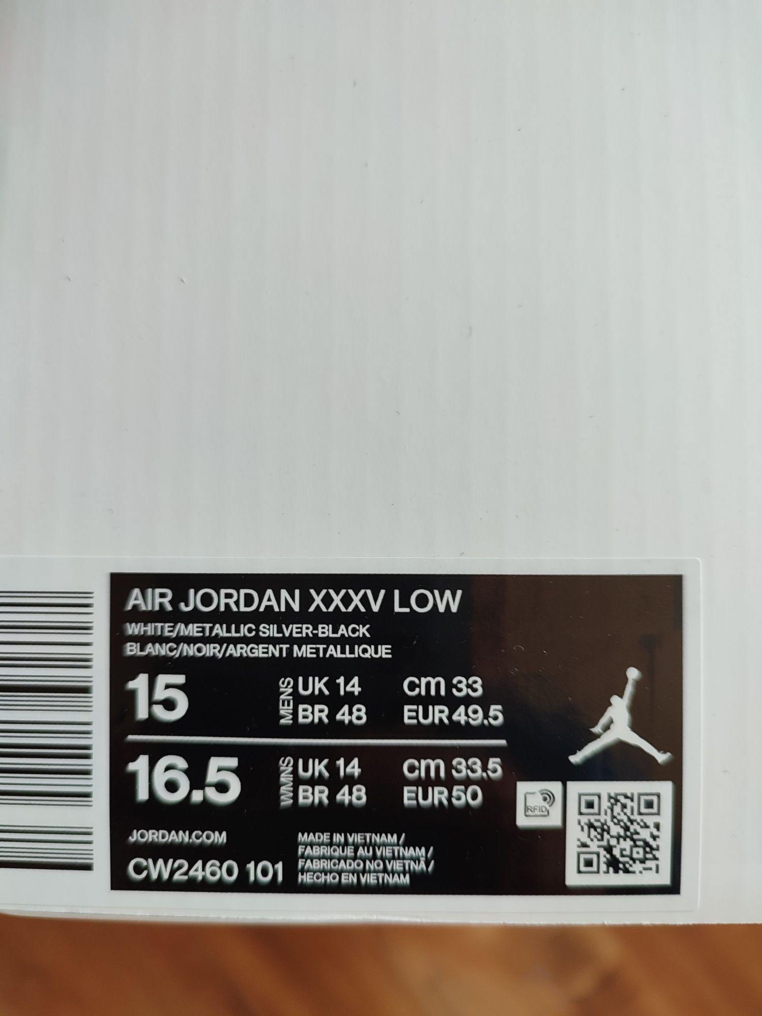 *Air Jordan* XXXV Low **Limited edition**