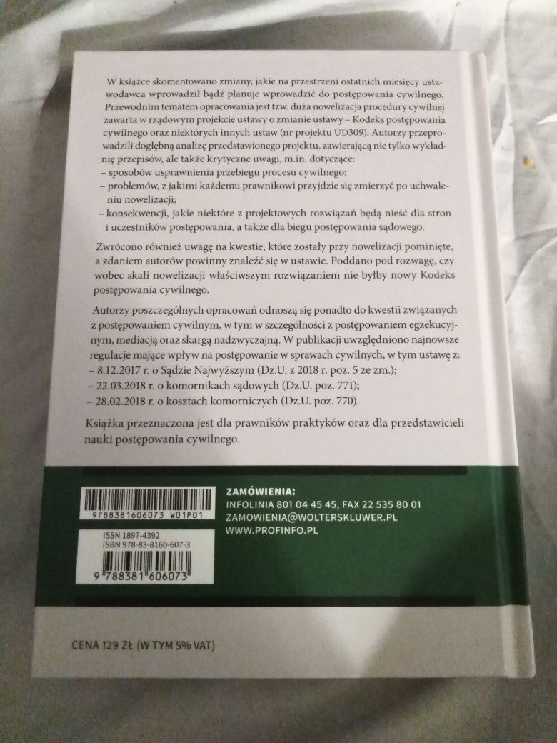 Postępowanie cywilne-wprowadzone i projektowane zmiany 2019.