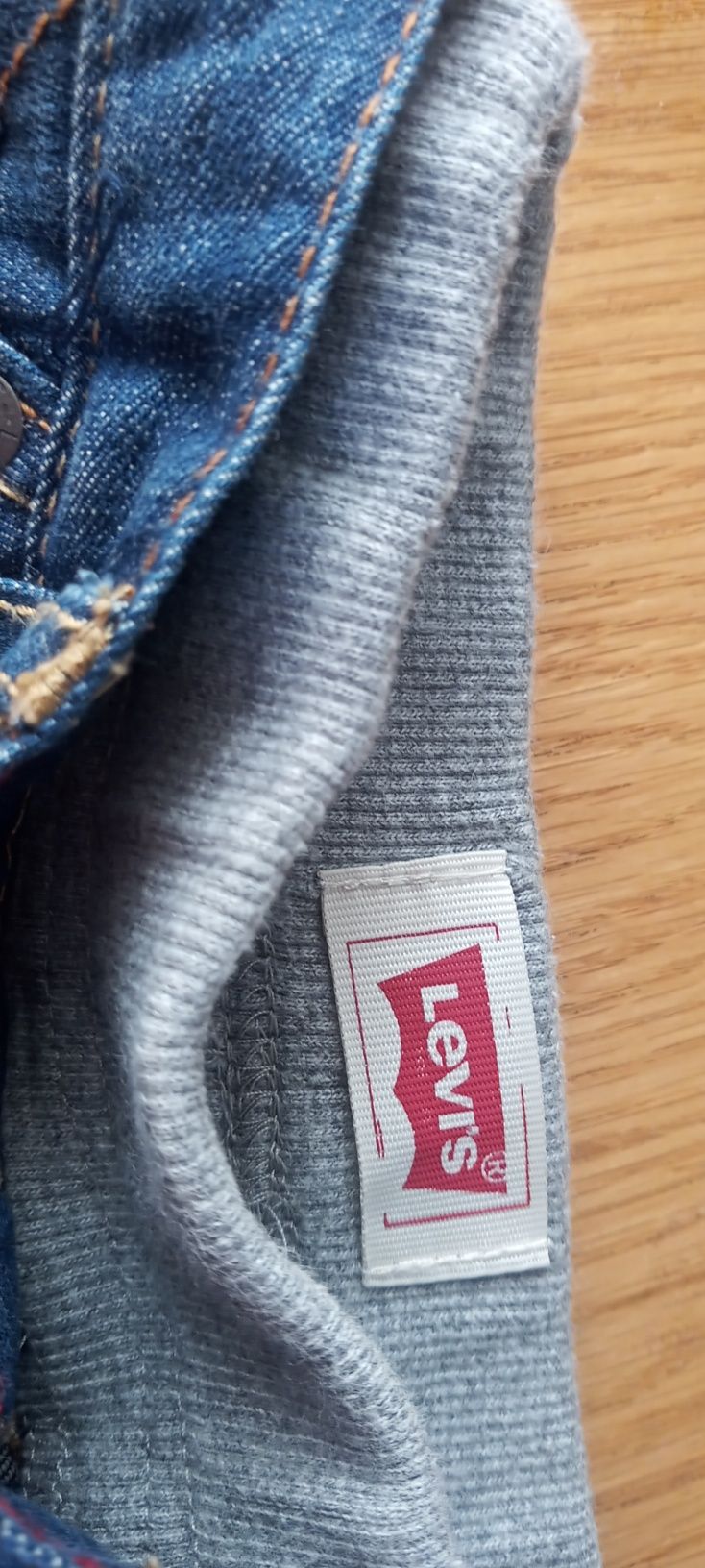 Levis oryginalne dzieciece/chlopiece spodenki szorty dzinsowe 68/74/80