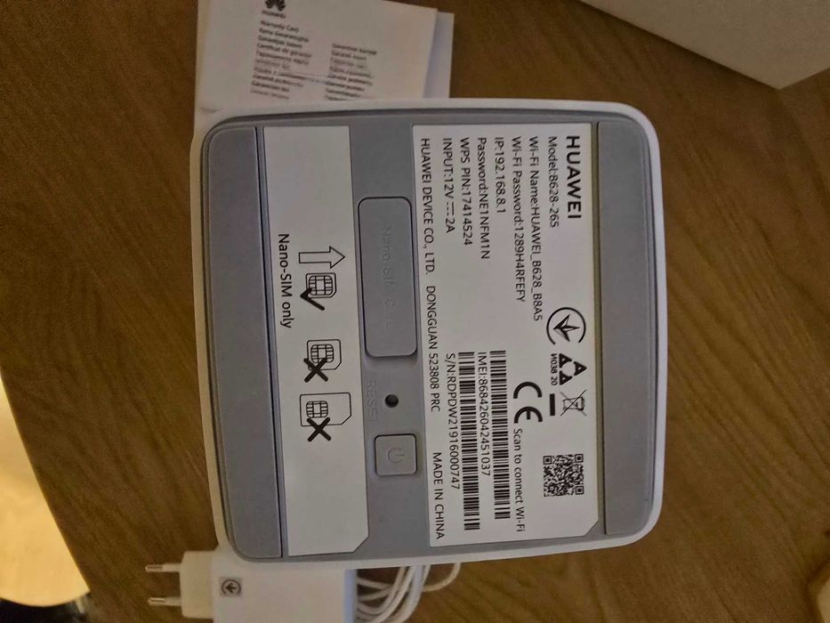 Router Huawei B628-265 | 1200Mbps LTE 600 Mbps LAN