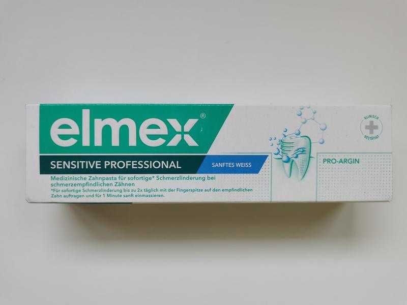 ELMEX Sensitive Professional plus sanftes weiss (75 гр.)_Зубная паста