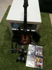 PlayStation 2 + Guitar Hero + Sing Star + Fifa