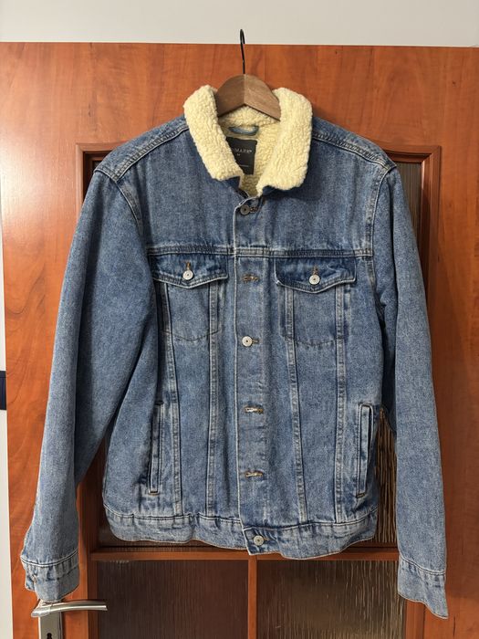 Kurtka jeansowa męska z futerkiem Primark - rozm. M