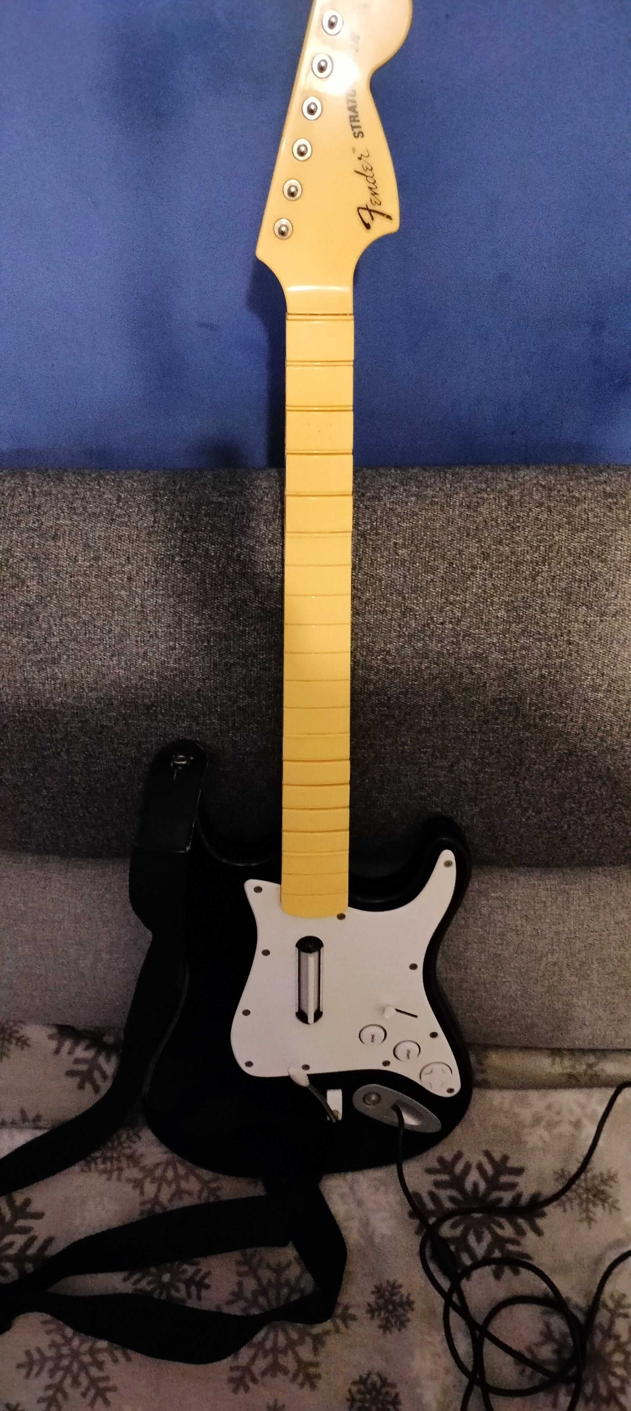 Kontroler Gitara Fender XBOX 360 PC Rock Band Guitar Hero