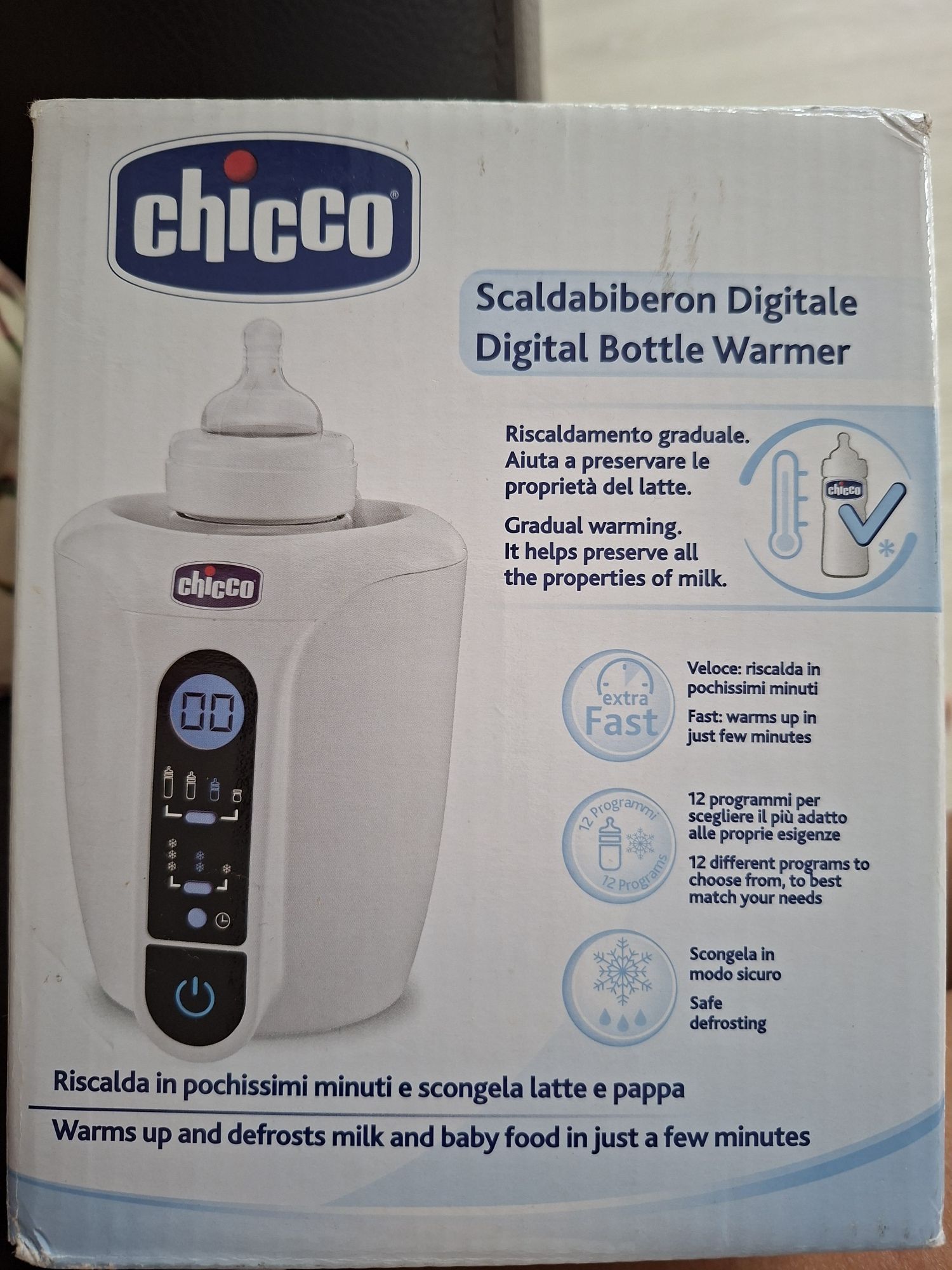 Aquecedor biberões Chico
