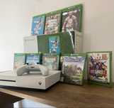 Konsola XBOX ONE S 1TB biała 9 gier bardzo dobry stan