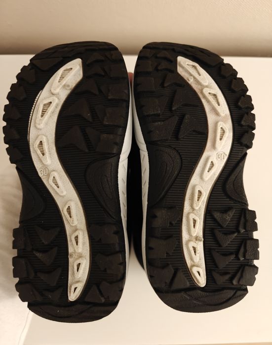 Śniegowce chłopięce ocieplane botki z elementami odblaskowymi