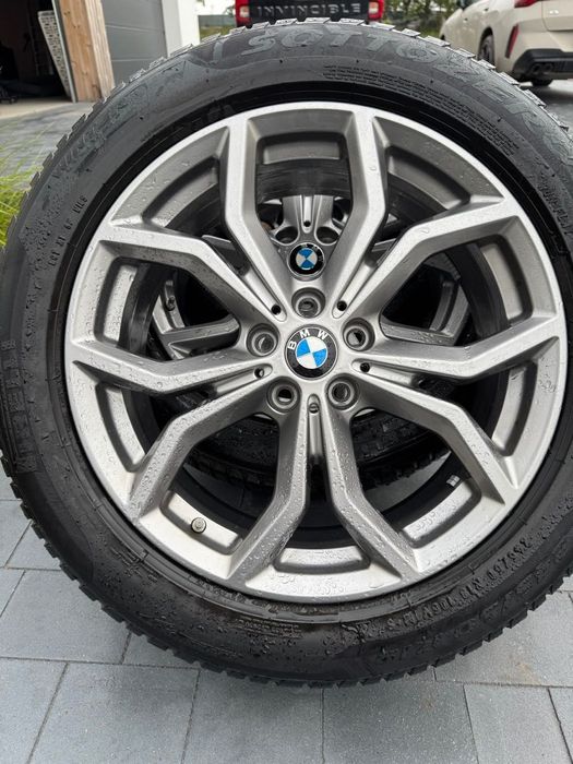 Koła BMW X3 X4 + Opony zimowe Runflat - Oryginalne BMW - Stan Idealny