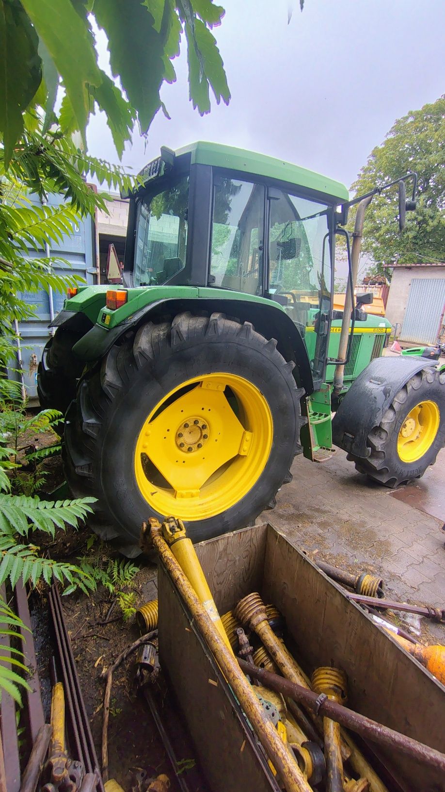 John Deere 6400 ciągnik rolniczy klima