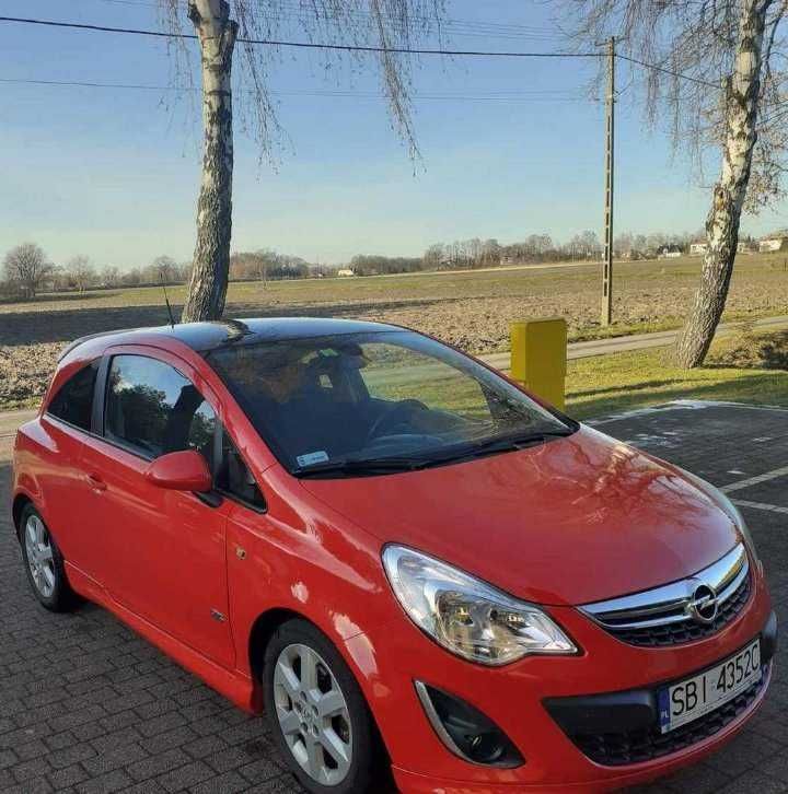 Opel Corsa 2011 rok Czerwona perełka