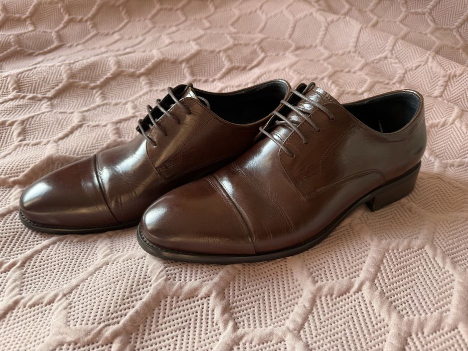 Pantofle r.44 Giacomo Conti brązowe