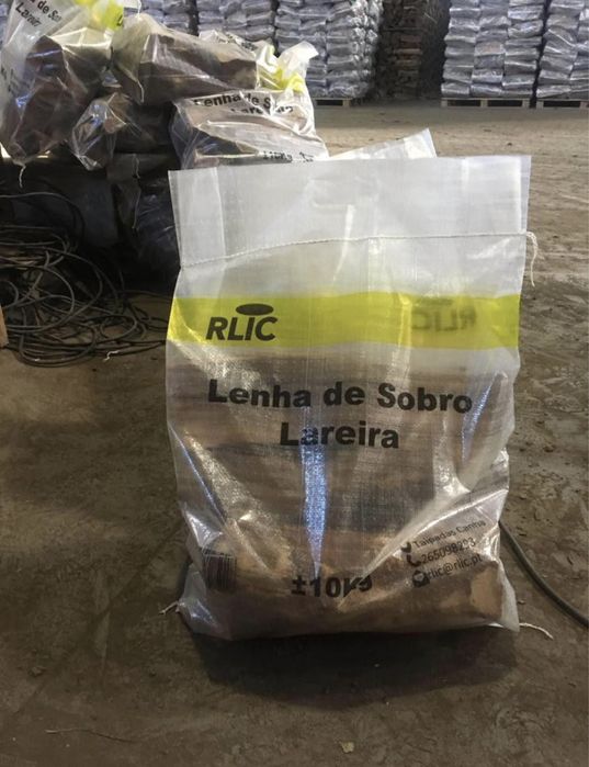 Lenha de sobro e azinho