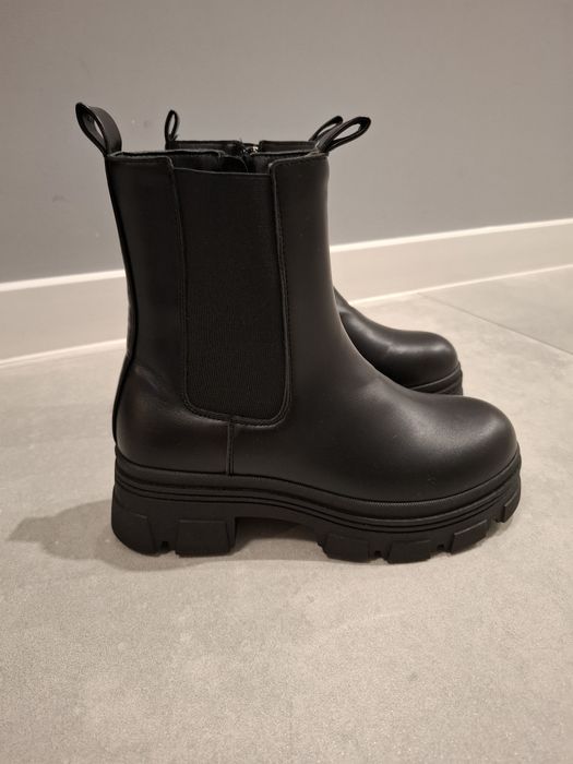 Nowe kozaki botki na kostkę 36