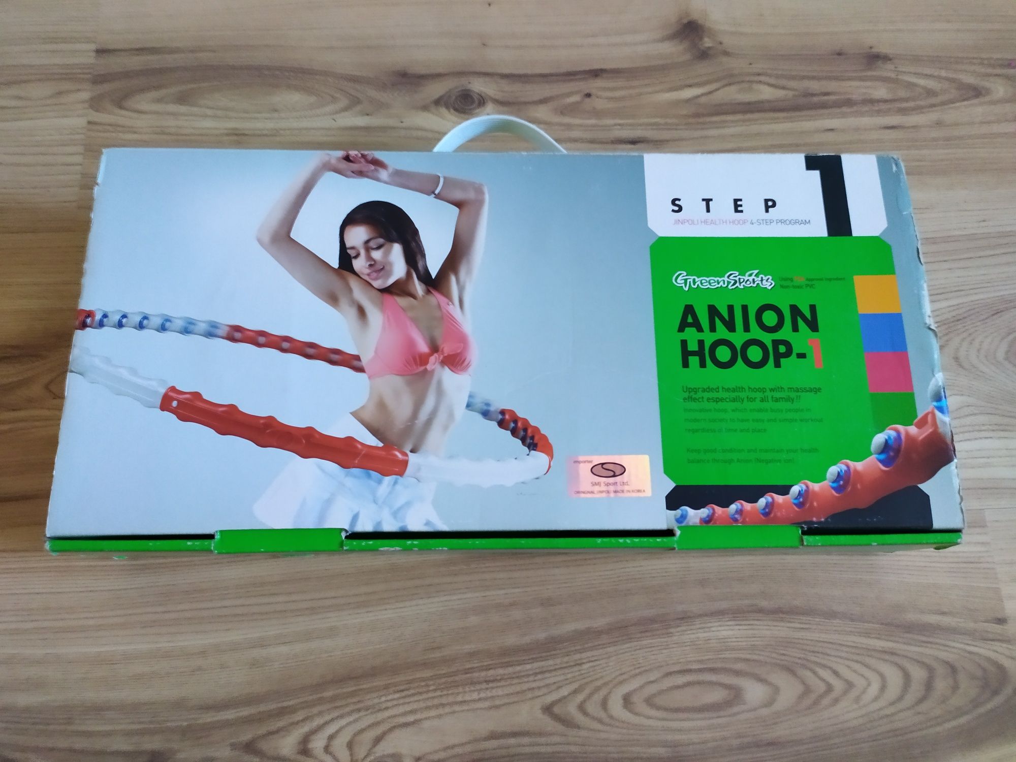 Hula hop z kulkami SMJ Sport 105 cm 
Hula hop z k