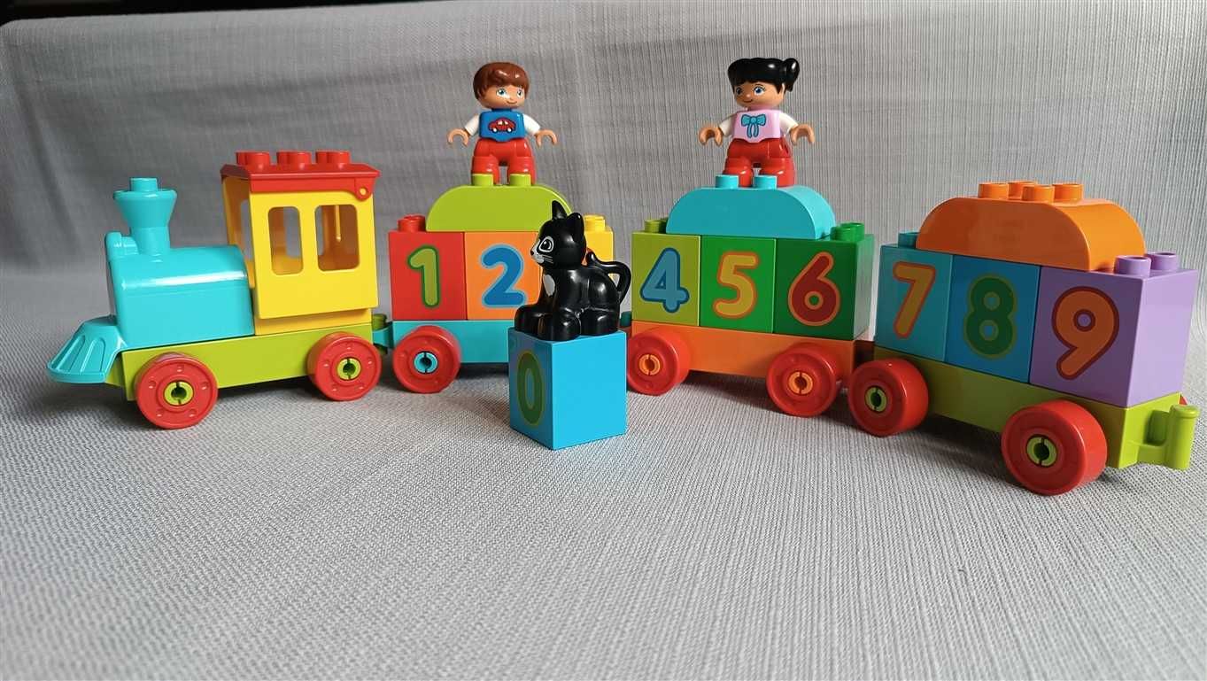 LEGO Duplo 10847 Pociąg z cyferkami + autko