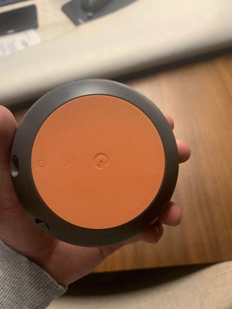 Coluna Som Inteligente Google Nest Mini 1ª Geração Preto