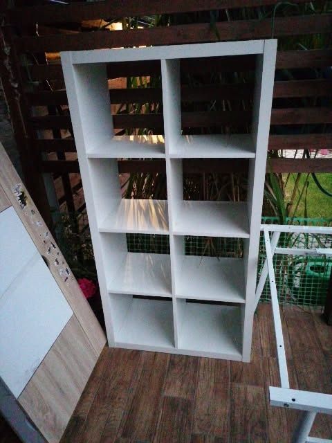 Regał kallax Ikea otwarty 8 półek