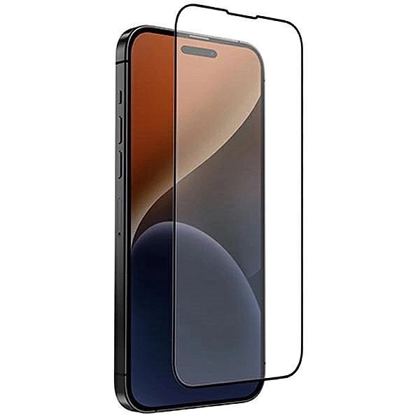 Szkło UNIQ Optix Matte matowe hartowane na iPhone 15 / 14 Pro z aplika