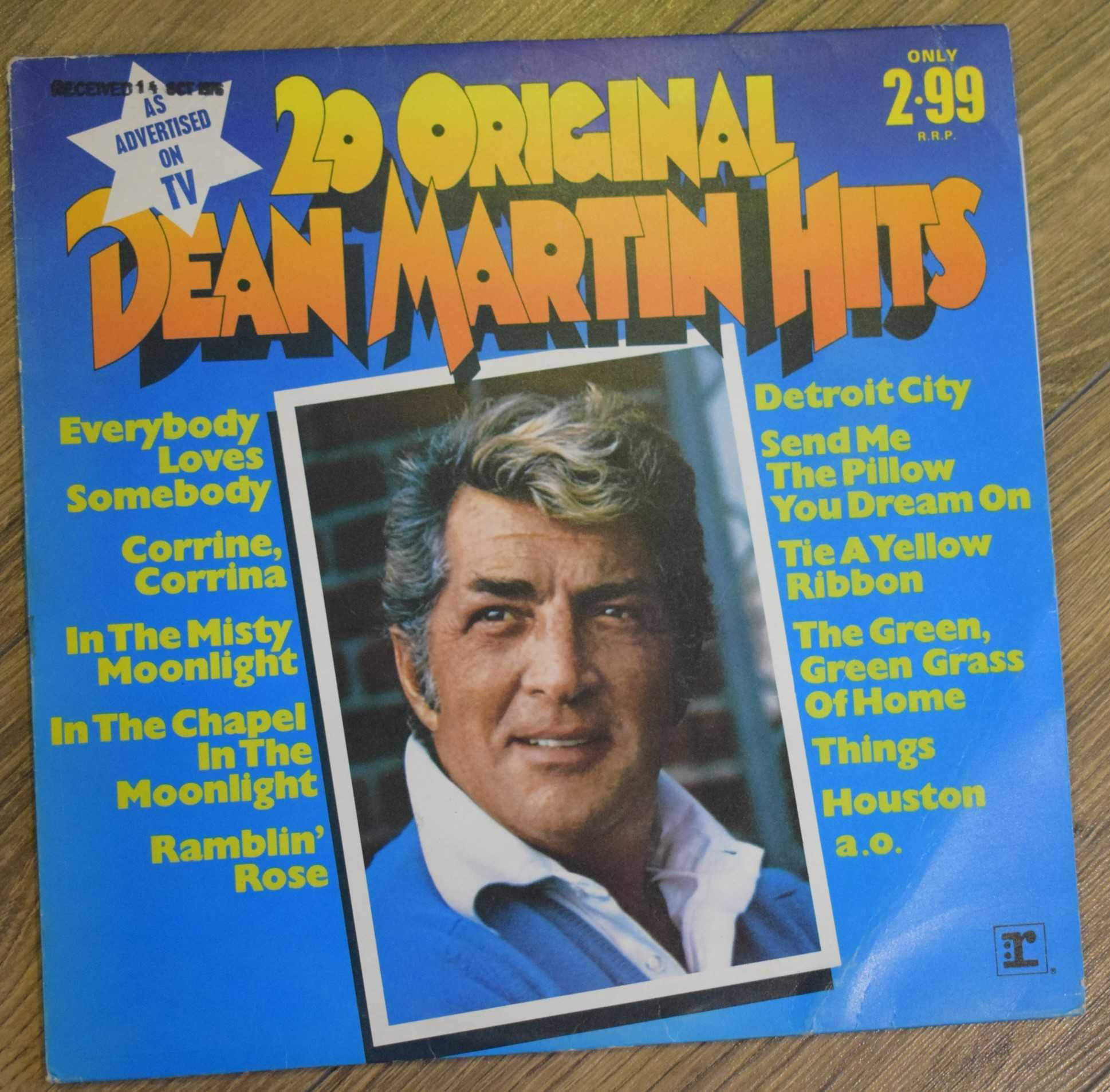 Dean Martin Hits  20 Original  LP