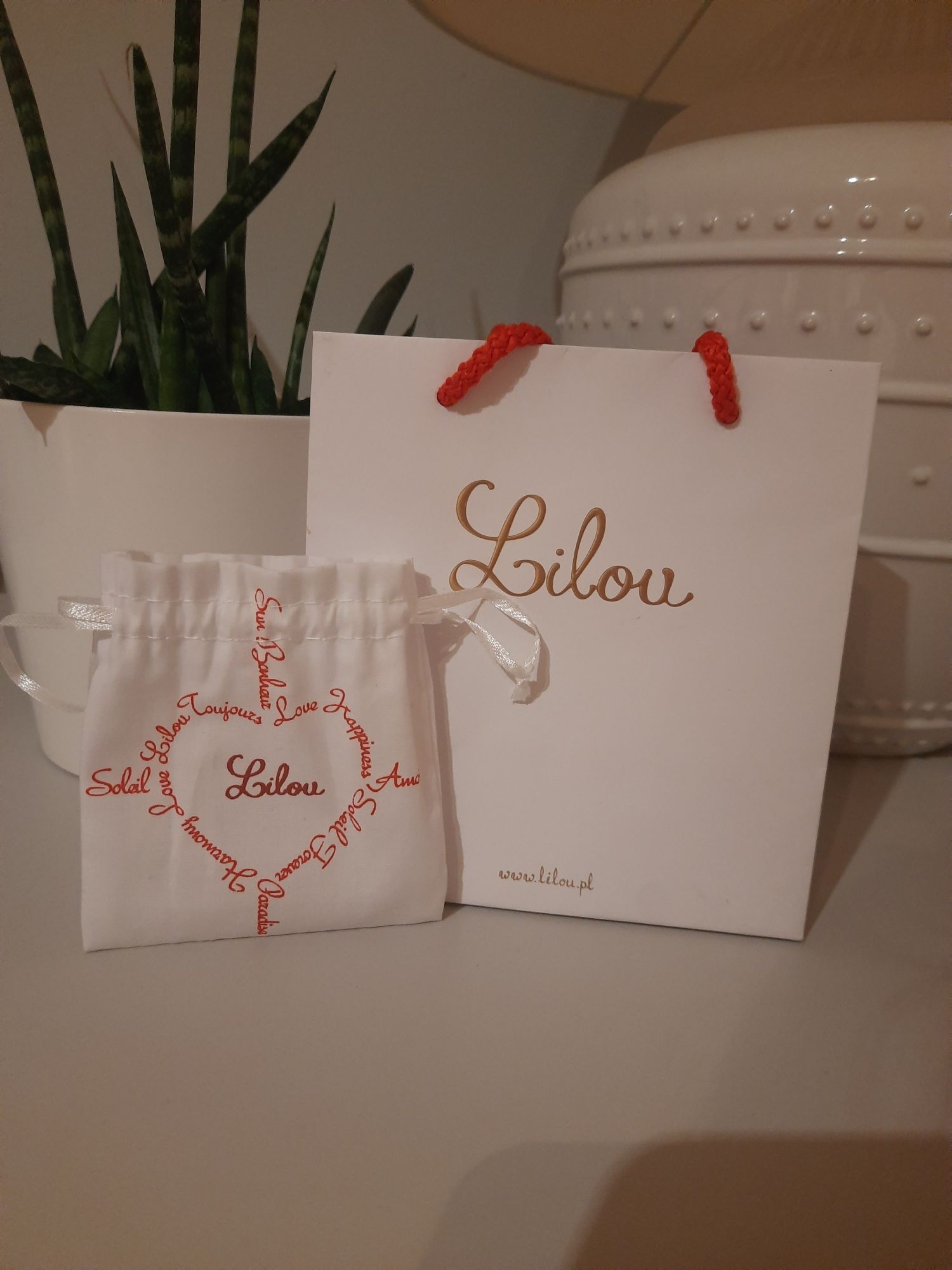Lilou opakowanie/ lilou woreczek i torebka prezentowa