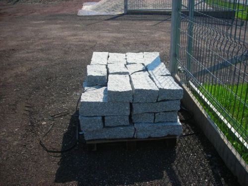 Obrzeże granitowe 10x20x40cm kostka granitowa krawężnik kamień murowy