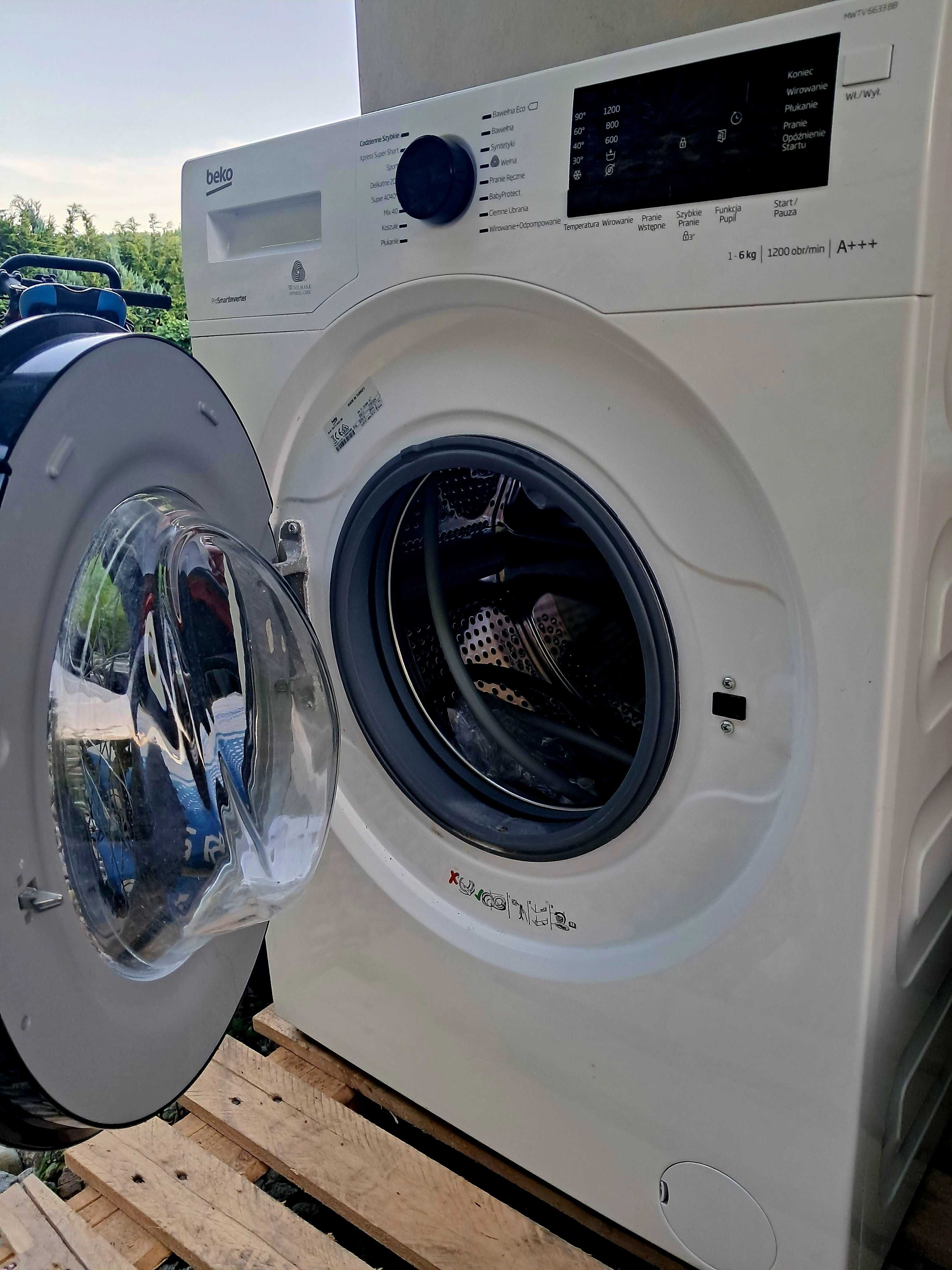 Pralka BEKO 6 kg załadunku/ 1200 Obr./min Możliwość transportu BDB