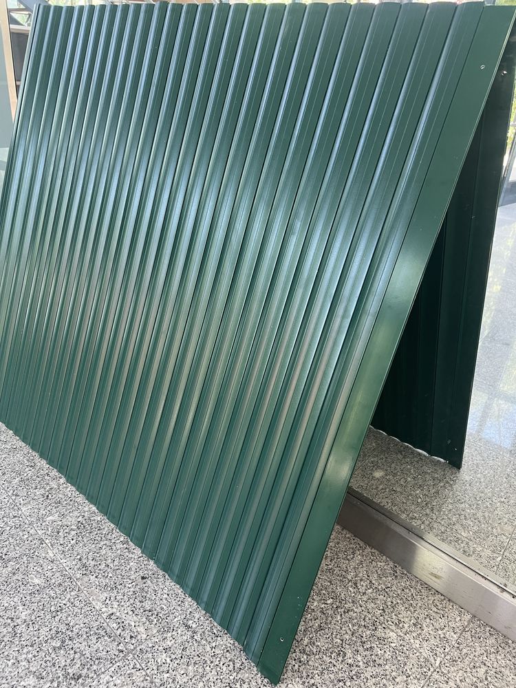 Estores termicos de lamina de 45 verdes - novo