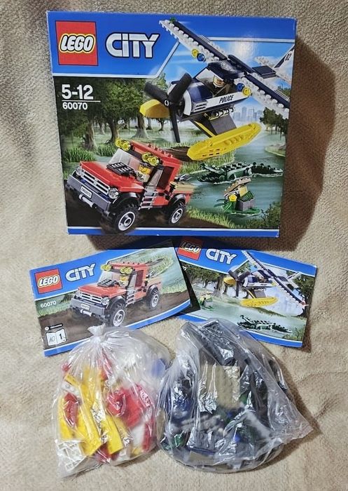 LEGO City 60070 Klocki Pościg hydroplanem L
