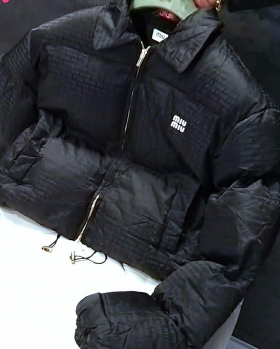 Piękna krótka kurtka Miu Miu,Cudo ,Lux!