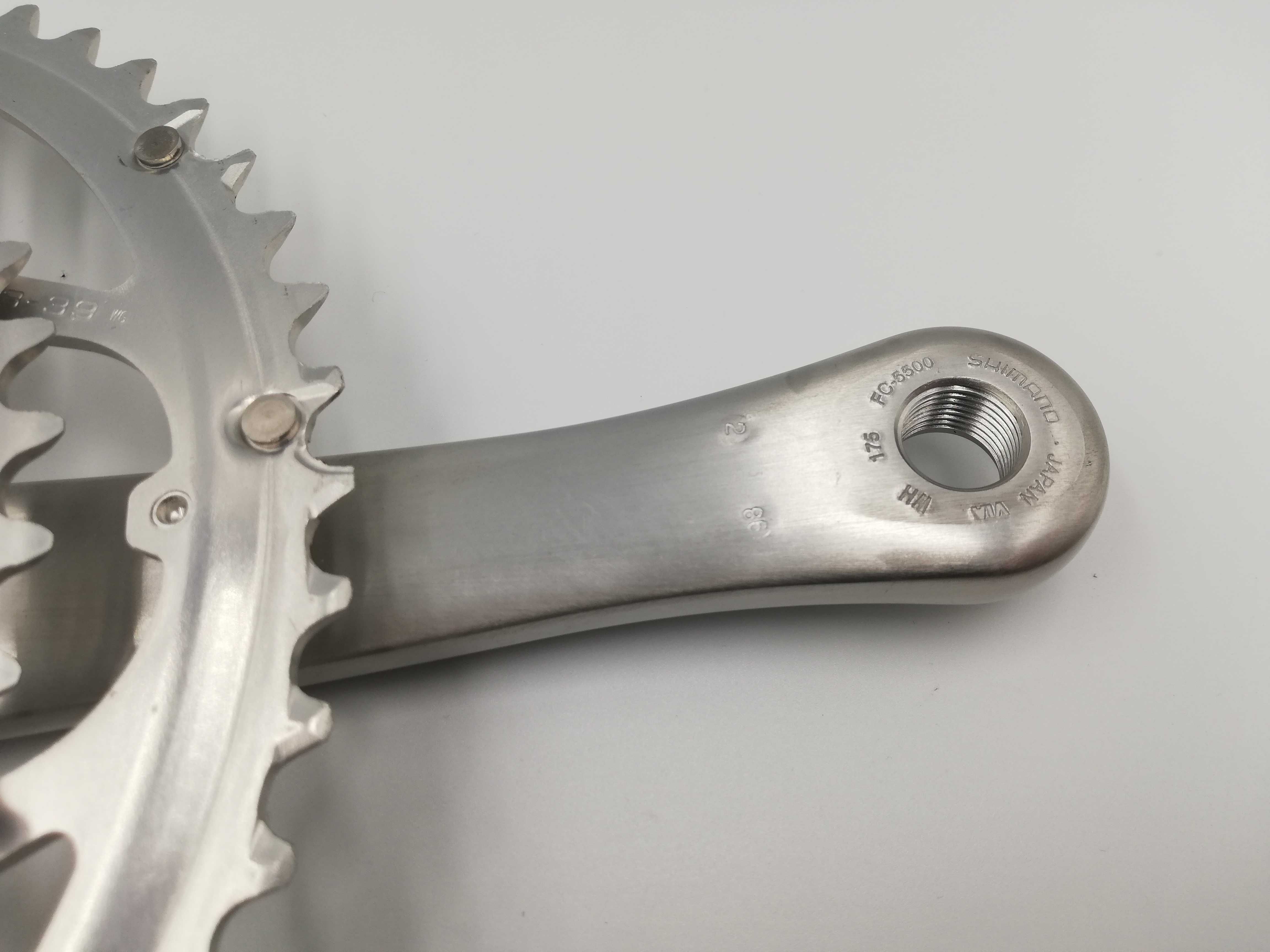 Nowa korba Shimano 105 FC-5500 / 53-39T