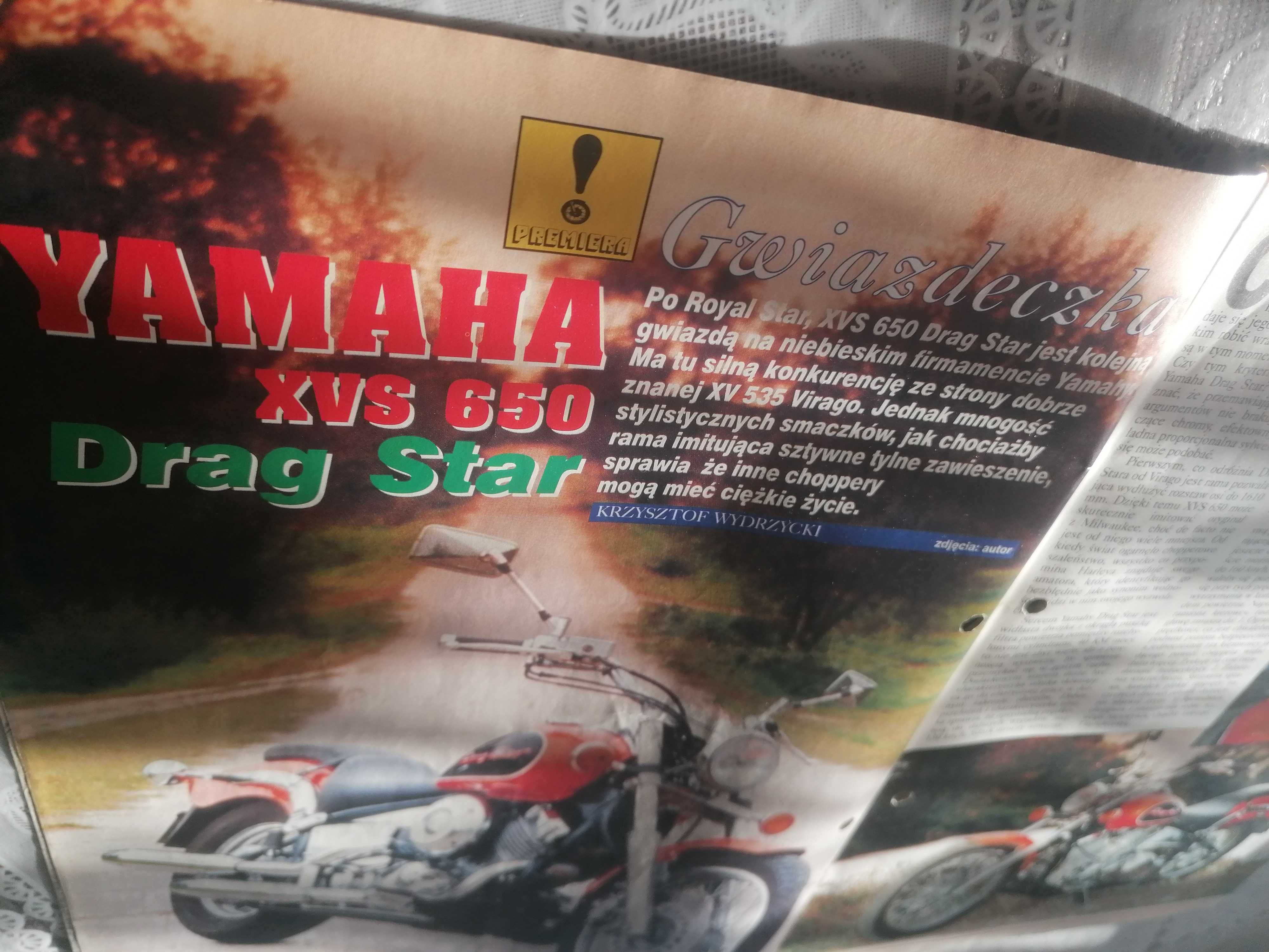 Gazeta Świat Motocykli 1997 nr10 Yamaha drag Star bmw r69s Yamaha TDM