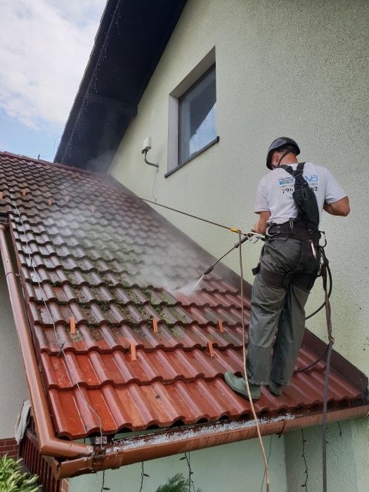 Mycie okien, mycie przeszkleń, mycie kostki brukowej, polimeryzacja