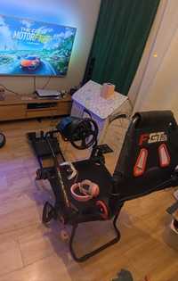 Fotel Next Level i kierownica thrustmaster T300 RS GT