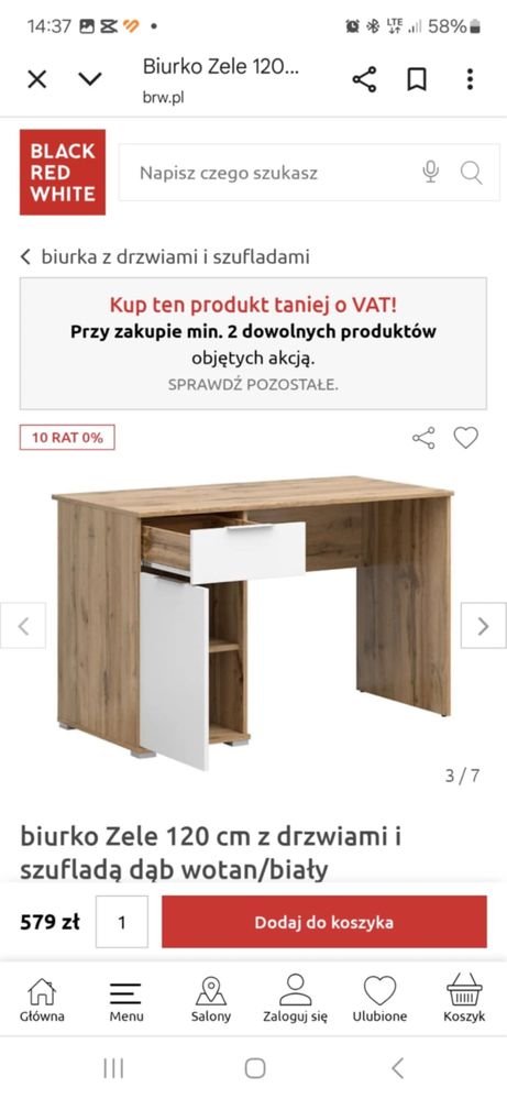 Sprzedam biurko