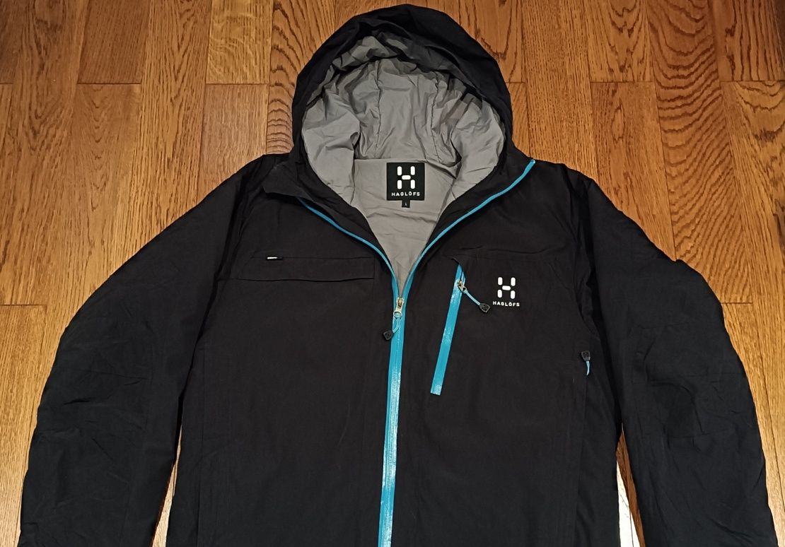 Kurtka Haglofs Primaloft Gore Windstopper Górska Ocieplana Wodoodporna