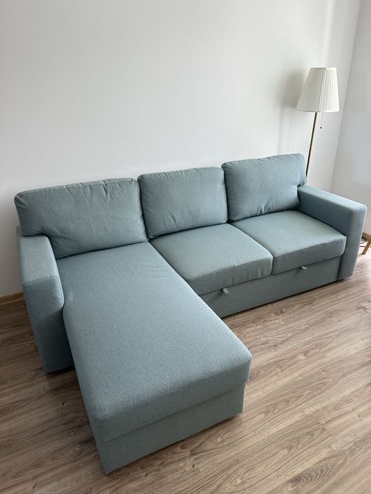 3-os sofa rozkladana z szezlongiem BARSLOV IKEA